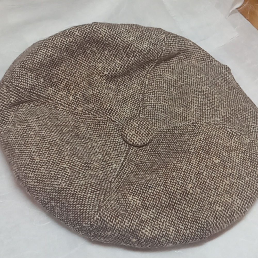 Womens Tweed style golf hat size medium